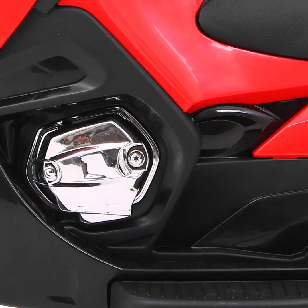 Crveni trkački motor, crvena motor na akumulator_15