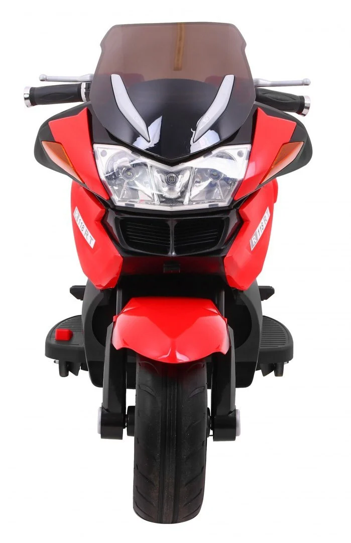 Crveni trkački motor, crvena motor na akumulator_5