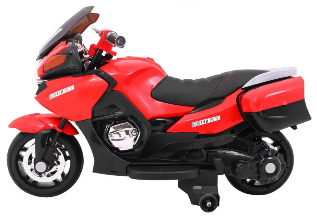 Crveni trkački motor, crvena motor na akumulator_6