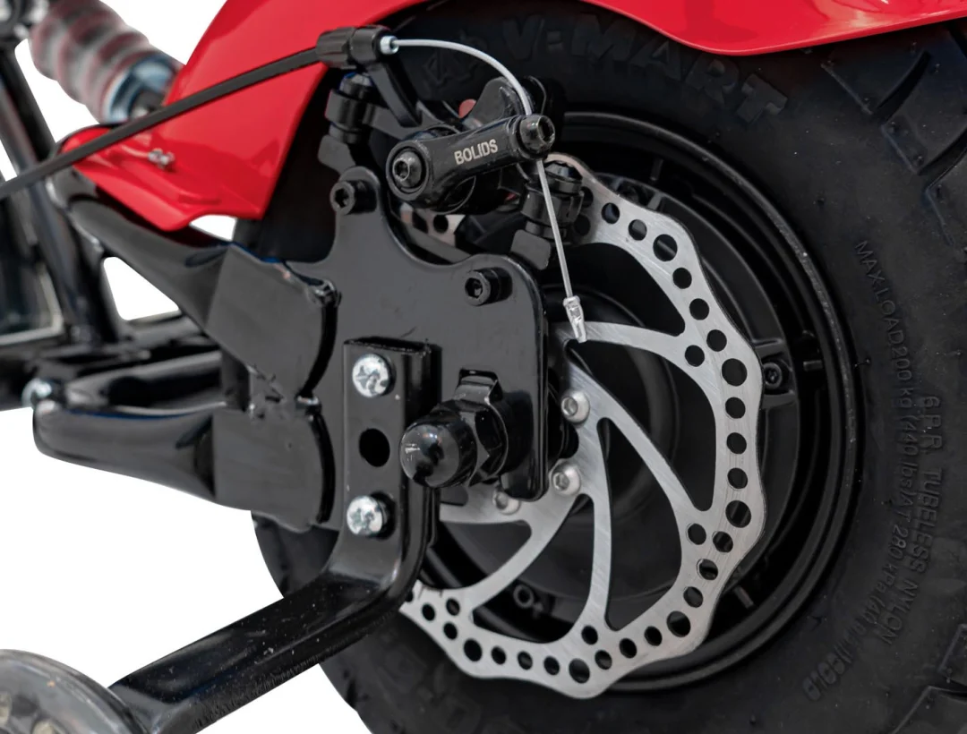 Crveno motorno vozilo Chopper Warrior motor na akumulator_13