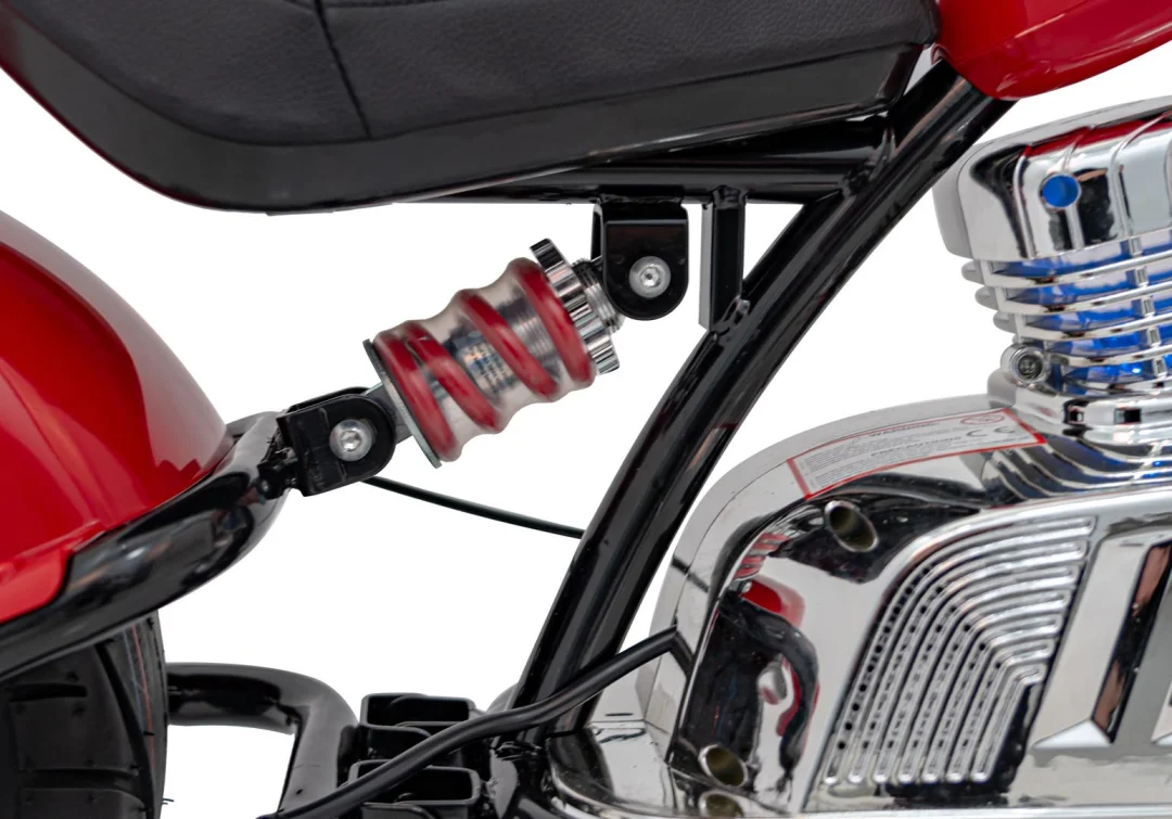 Crveno motorno vozilo Chopper Warrior motor na akumulator_17