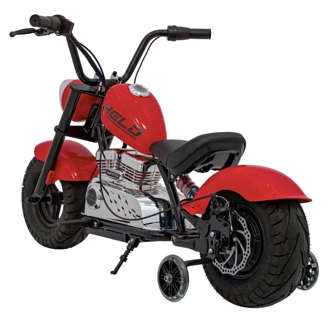 Crveno motorno vozilo Chopper Warrior motor na akumulator_7
