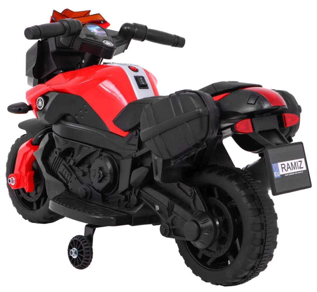 Crveno motorno vozilo SkyBike motor na akumulator_5
