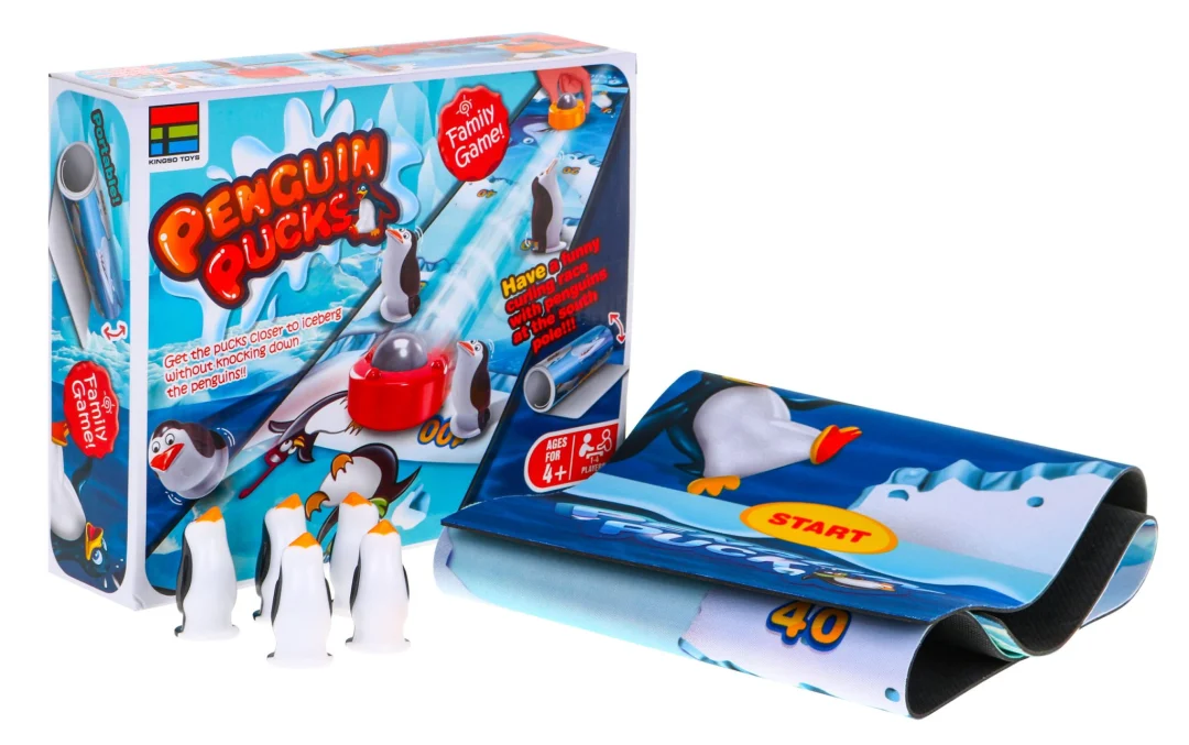 Curling s pingvinima - igra spretnosti za djecu_6
