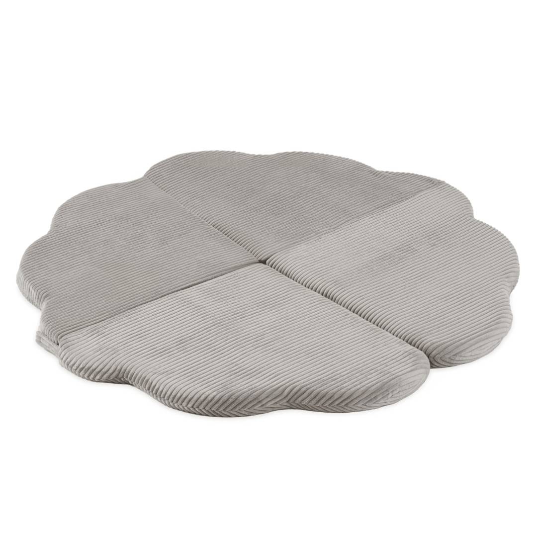 Cvjetna podloga Plush Nest, 115x115x5cm, bež, vrhunski kord, pahuljasti cvijet_1