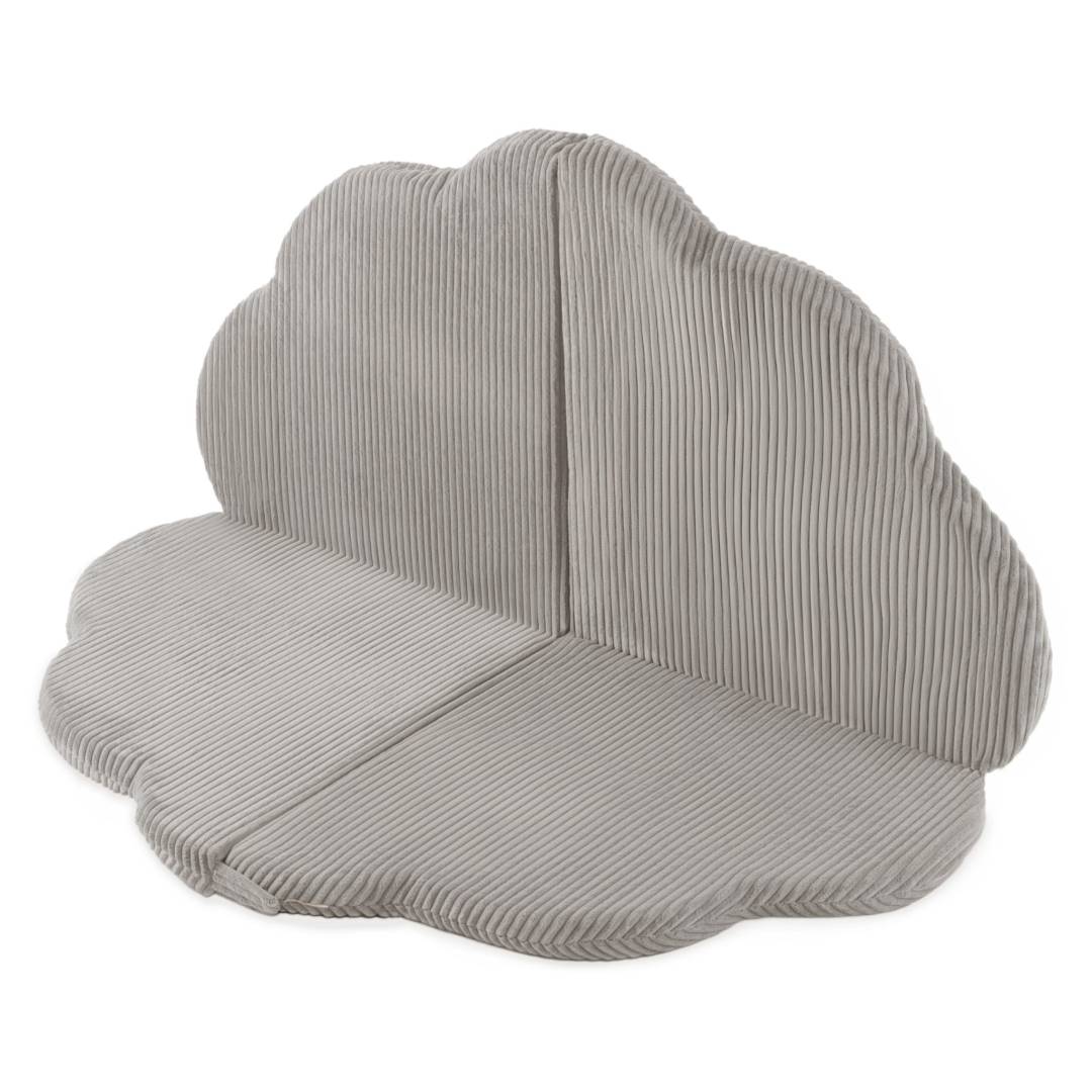 Cvjetna podloga Plush Nest, 115x115x5cm, bež, vrhunski kord, pahuljasti cvijet_4