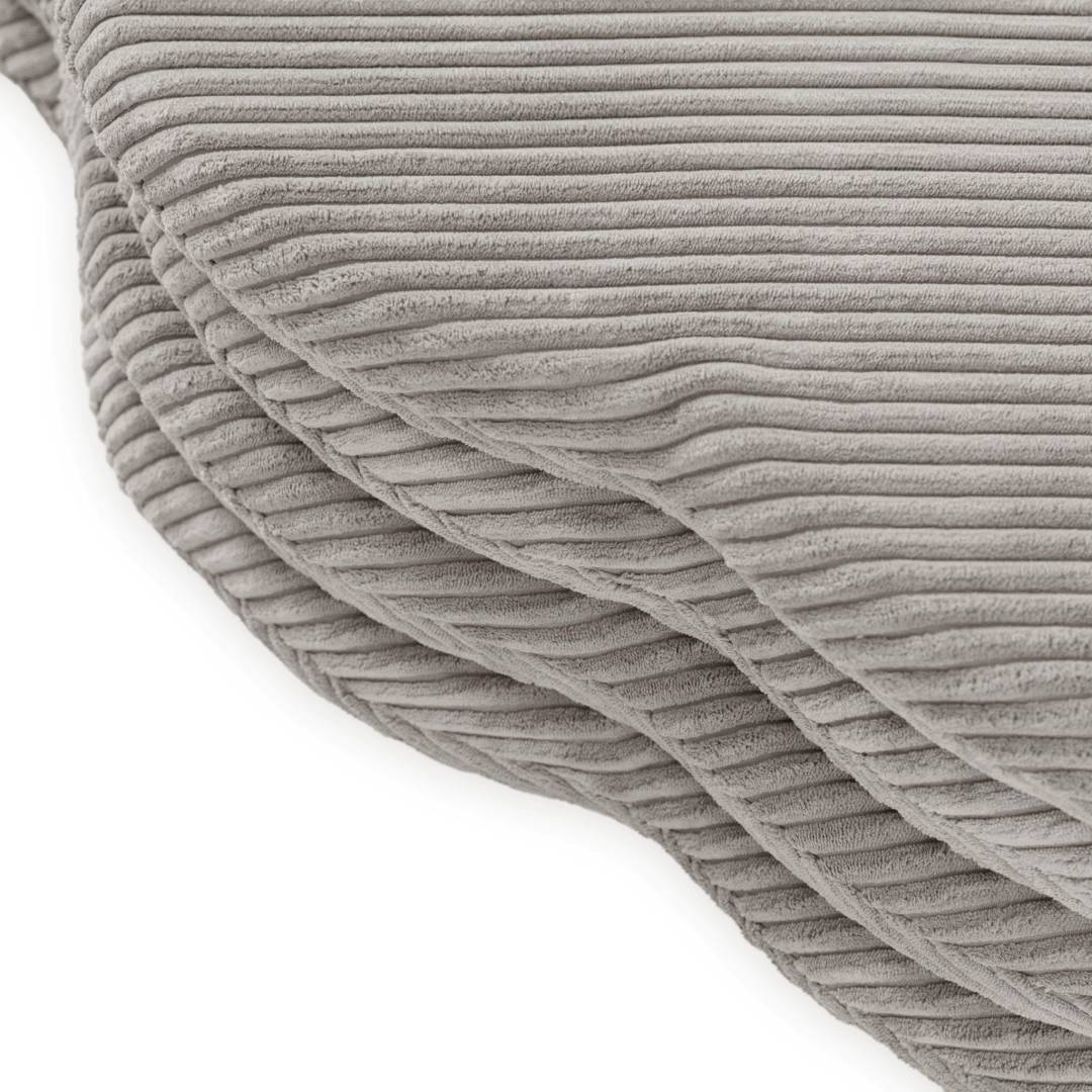 Cvjetna podloga Plush Nest, 115x115x5cm, bež, vrhunski kord, pahuljasti cvijet_7