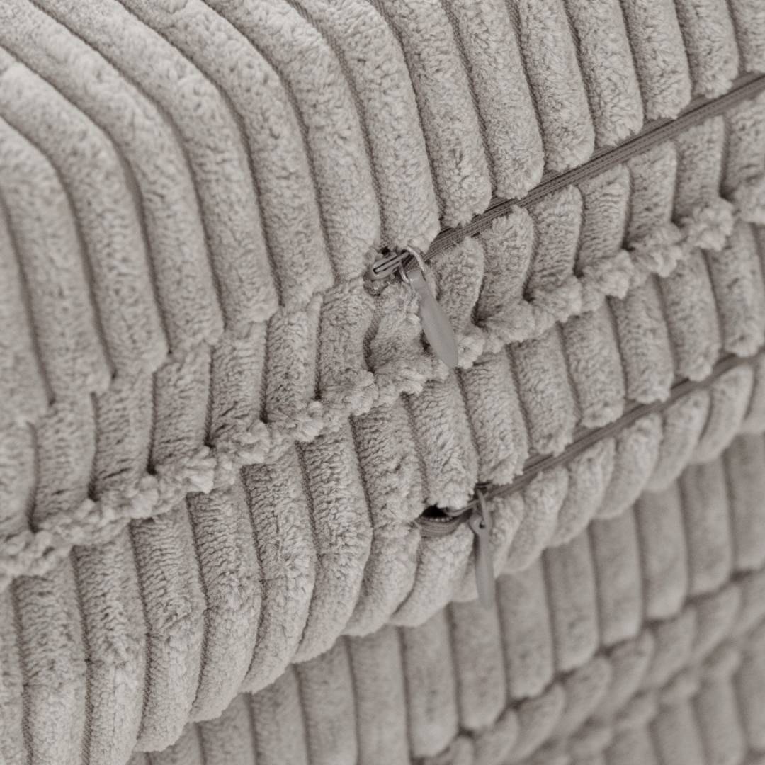 Cvjetna podloga Plush Nest, 115x115x5cm, bež, vrhunski kord, pahuljasti cvijet_8