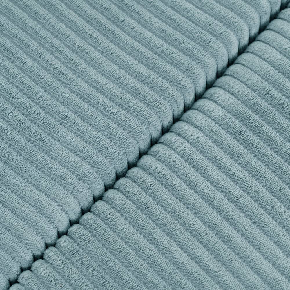 Cvjetna podloga Plush Nest, 115x115x5cm, plava, vrhunski kord, pahuljasti cvijet_2