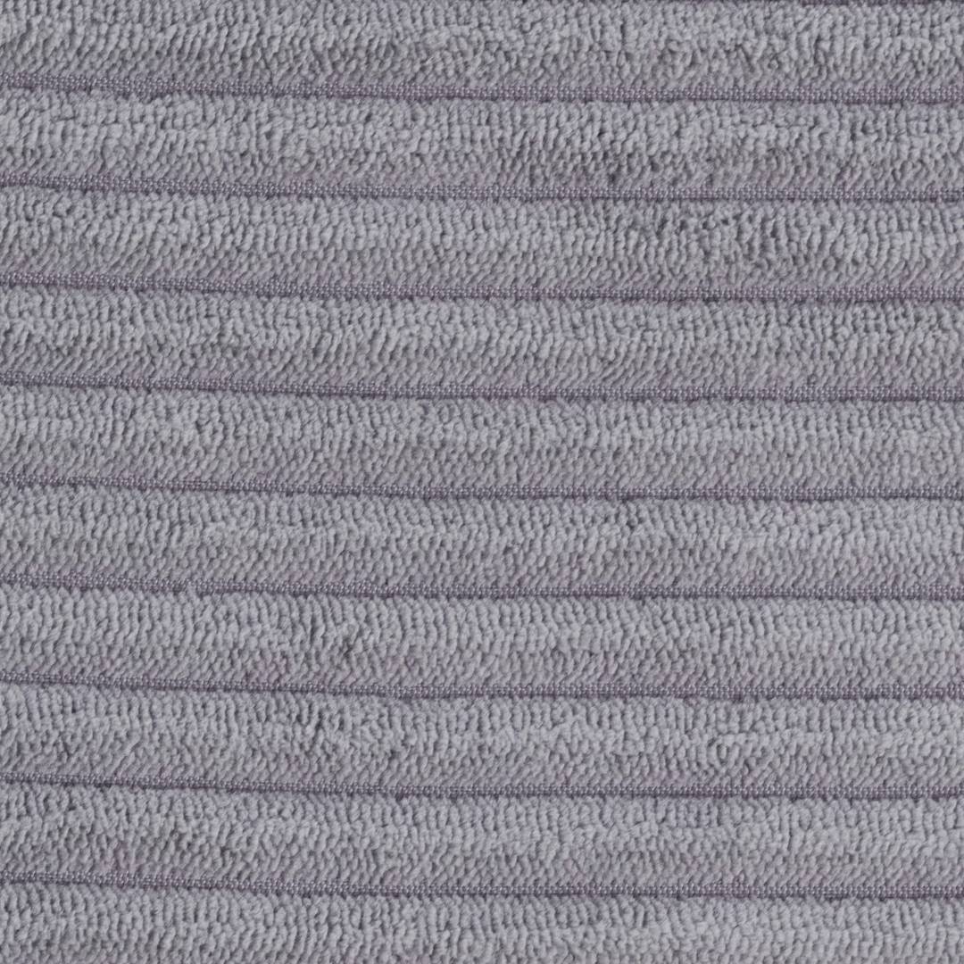 Cvjetna podloga Plush Nest, 115x115x5cm, siva, vrhunski kord, pahuljasti cvijet_5
