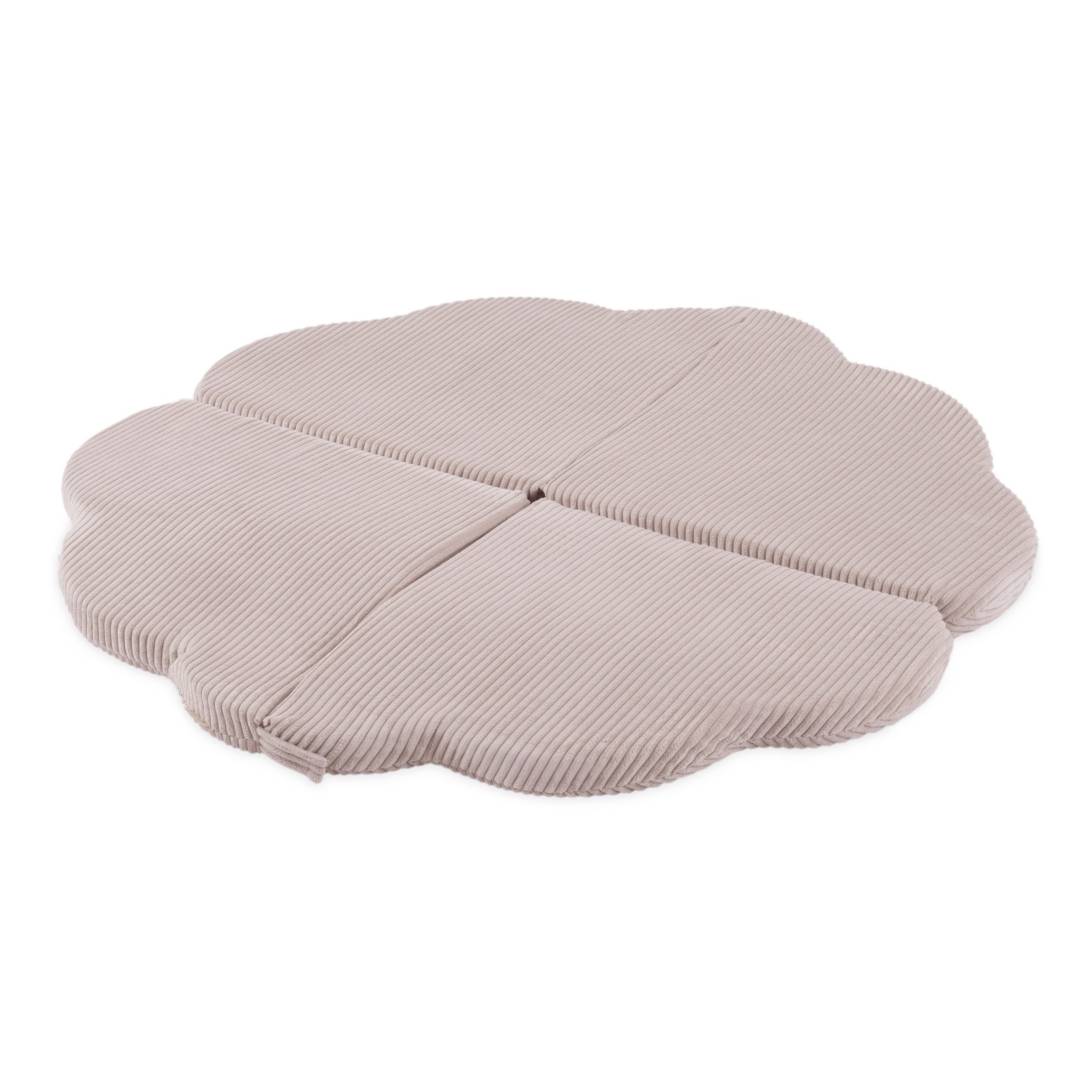 Cvjetna podloga Plush Nest, 115x115x5cm, svijetlo ružičasta, vrhunski kord, pahuljasti cvijet_1