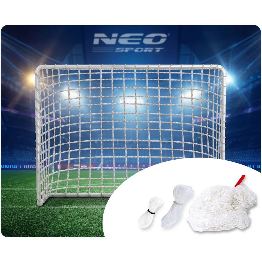 Čvrsta mreža za nogometni gol Neo-Sport 300 × 200 × 90 cm_4