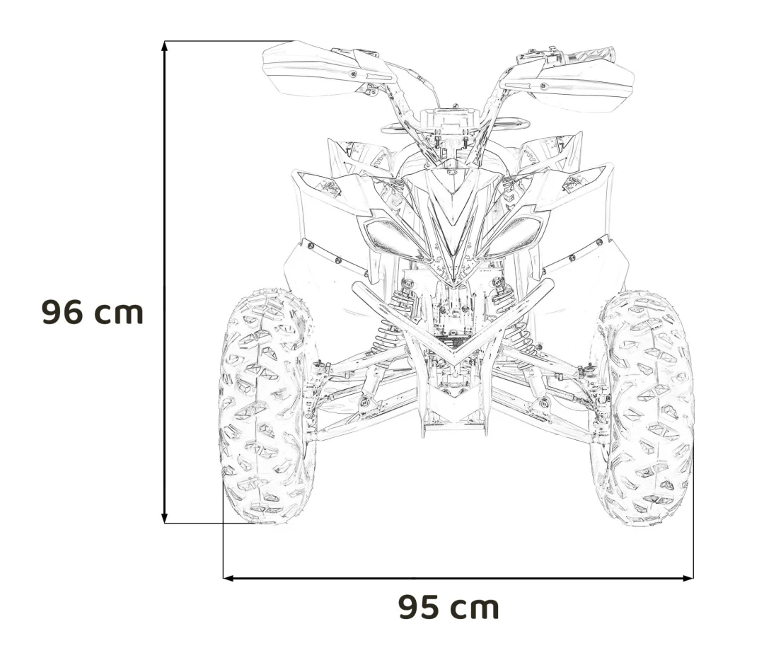 DESERT STORM benzinski quad narančasti_2
