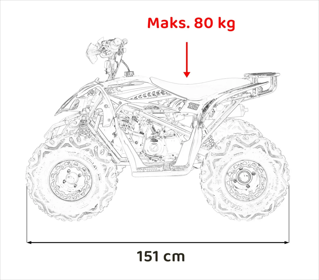 DESERT STORM benzinski quad narančasti_3