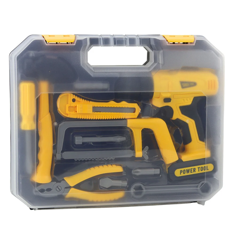 DIY Kit Bušilica Odvijač Alati Svjetla Zvukovi Kofer_4