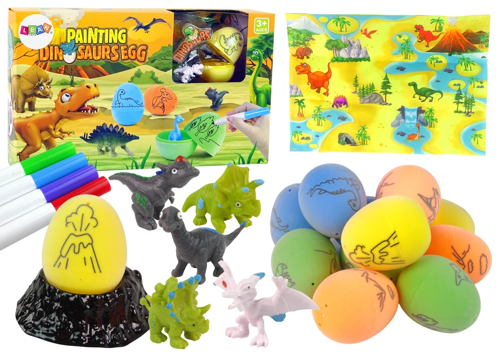DIY komplet za oslikavanje jaja s dinosaurima_1