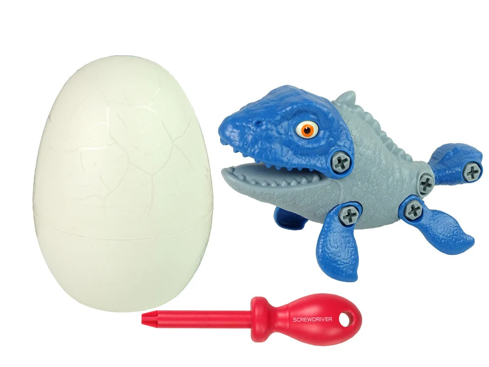 DIY set mozasaur s jajetom i odvijačem plavi_5