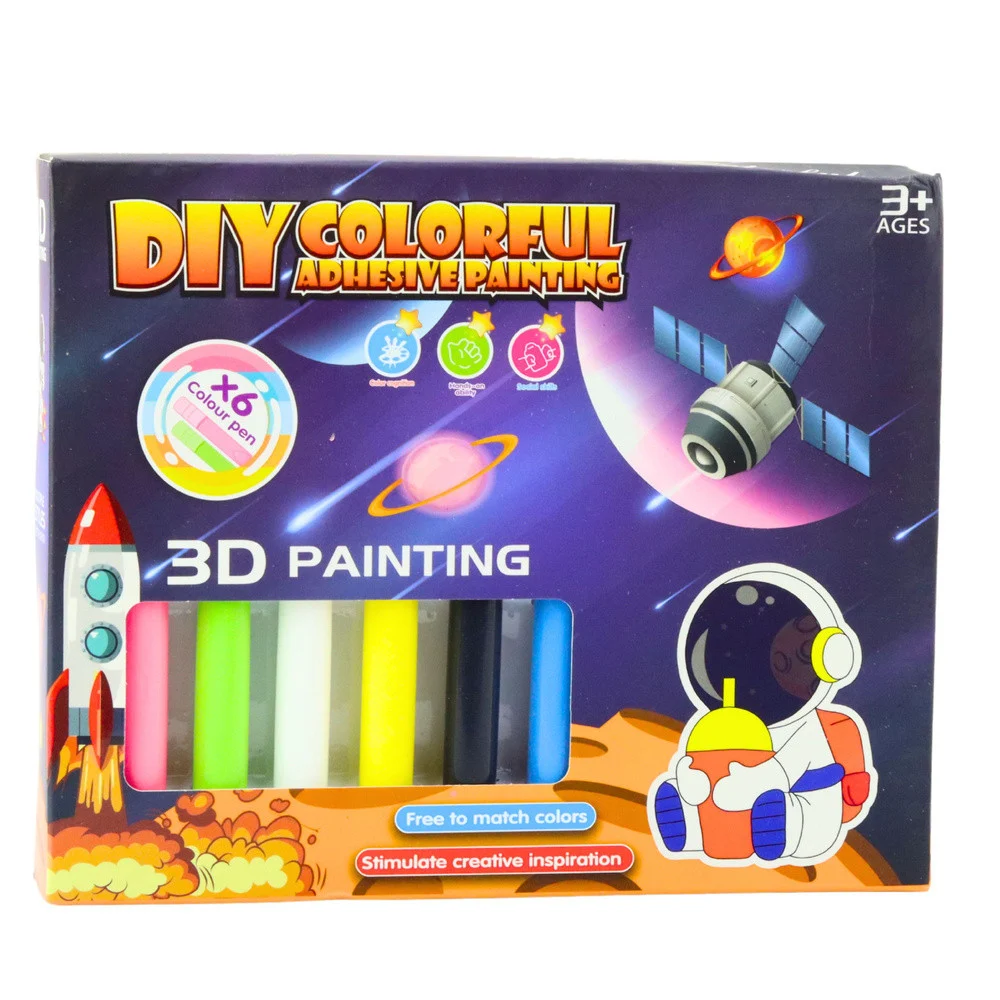 DIY set za slikanje svemirskih privjesaka, 12 kom_4
