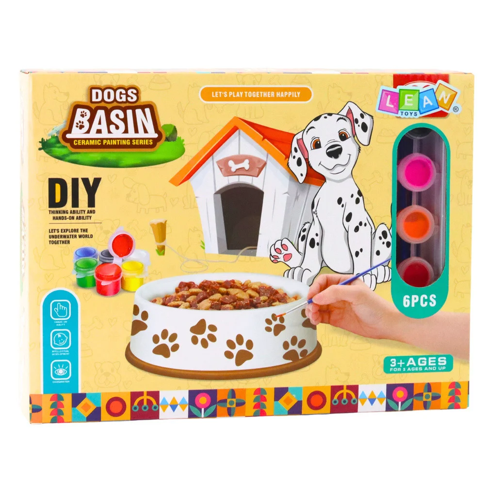 DIY set za slikanje zdjelice za psa, 6 komada_5