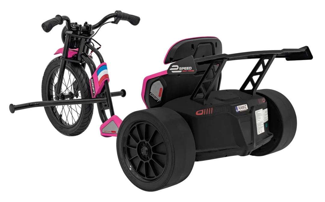 DRIFT BIKE 21 Ružičasto vozilo auto na akumulator_7