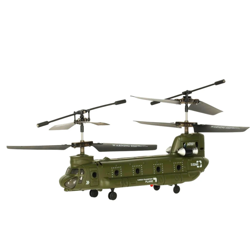 Daljinski upravljač za RC helikopter Syma S026H-1, zelena kaki boja_2