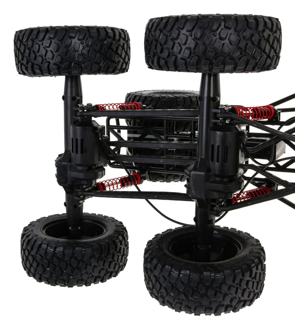 Daljinski upravljana gusjenica 1:8 za djecu 6+ godina 2,4 GHz daljinski upravljač, crvena_9