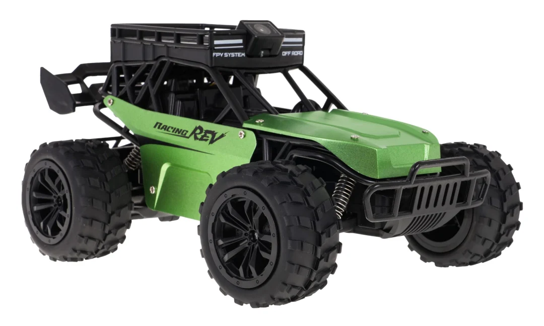 Daljinski upravljani FPV terenski automobil za djecu 6+ s Wi-Fi kamerom + funkcija dijaloga + gumene gume + metalna karoserija_4