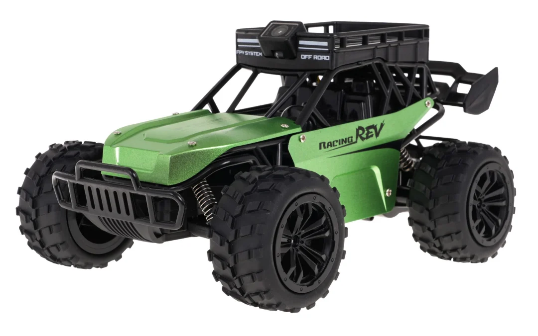 Daljinski upravljani FPV terenski automobil za djecu 6+ s Wi-Fi kamerom + funkcija dijaloga + gumene gume + metalna karoserija_5