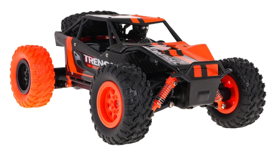 Daljinski upravljani pustinjski kamion gusjeničar za djecu 6+ Model 1:24 + metalna karoserija + 4x4_4