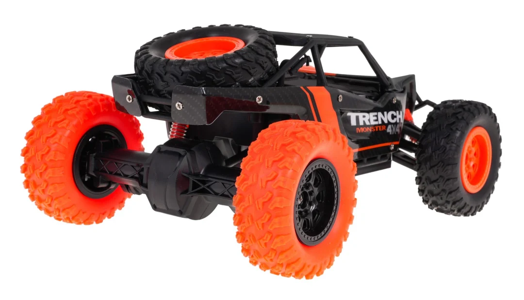 Daljinski upravljani pustinjski kamion gusjeničar za djecu 6+ Model 1:24 + metalna karoserija + 4x4_6