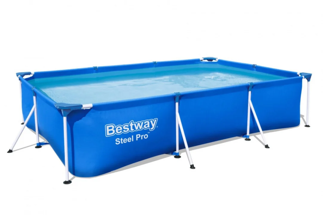 Deluxe Steel Pro 3u1 bazen s okvirom BESTWAY 300x201x66cm + pumpa + filter_4