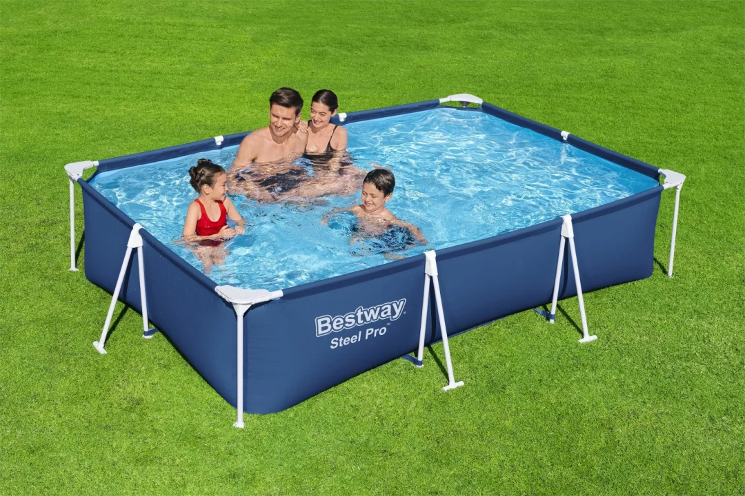 Deluxe Steel Pro Frame bazen 300x201x66 BESTWAY 3u1 + pumpa + filter_11