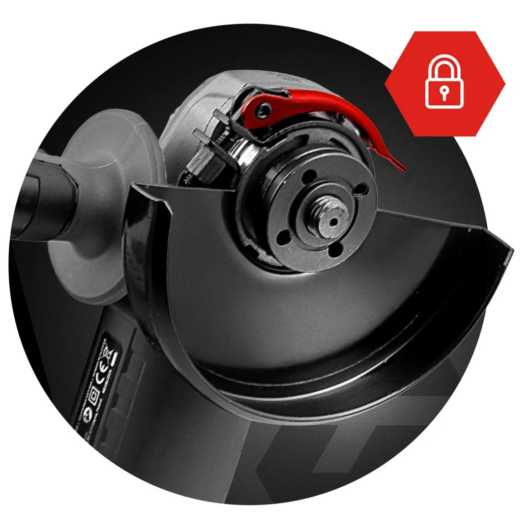 Diax kutna brusilica 900W, kontrola brzine, 10 diskova, 125 mm, snažna kutna brusilica Humberg HM-410_8