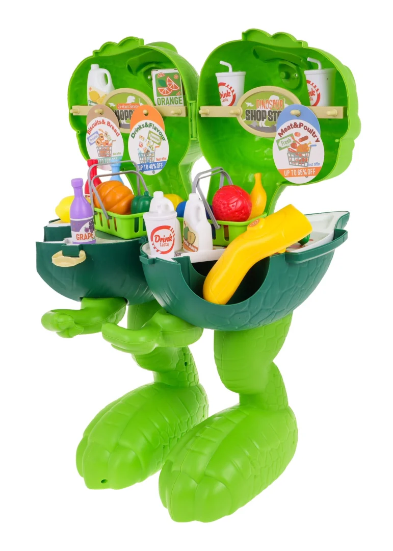 Dino set 2 u 1 trgovina i tyranosaur 3+ 55 dijelova_5