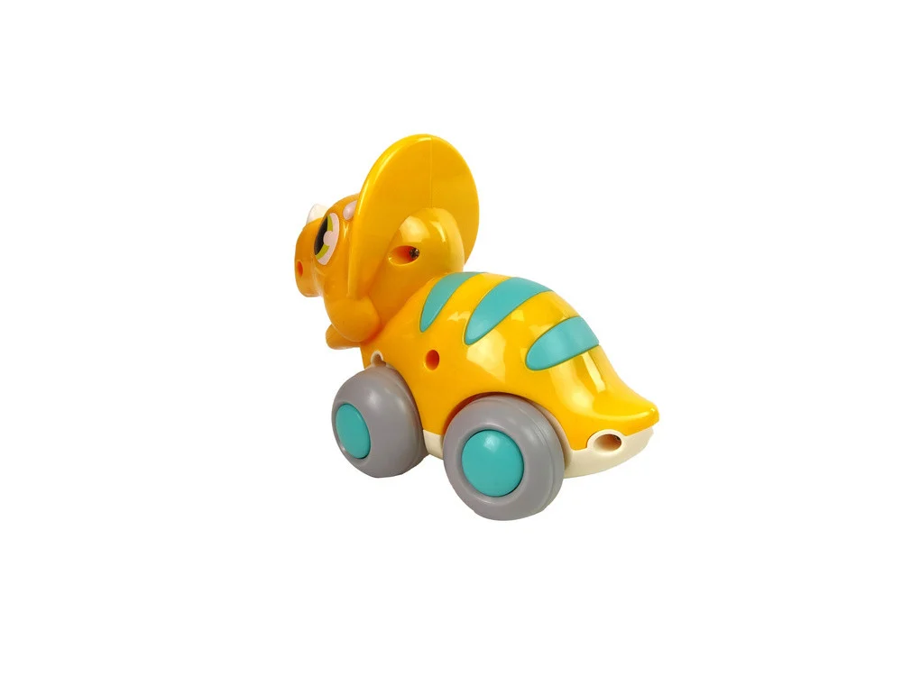 Dinosaur na kotačima žuti triceratops_4