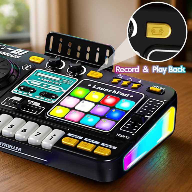 Dječja Dj Mikseta Sa Glazbom I Svjetlima 8d 8b 1