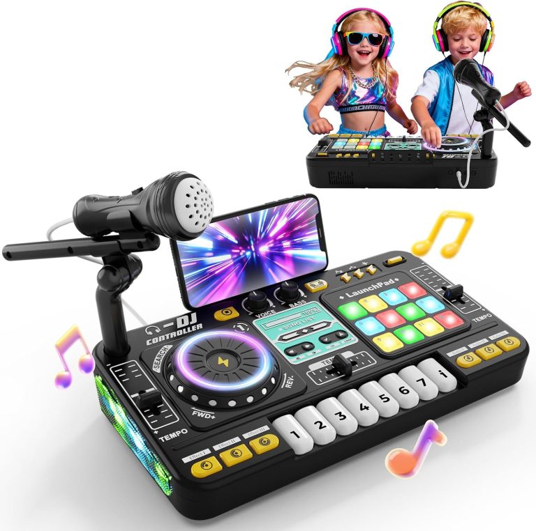 Dječja Dj Mikseta Sa Glazbom I Svjetlima 8d 8b 4