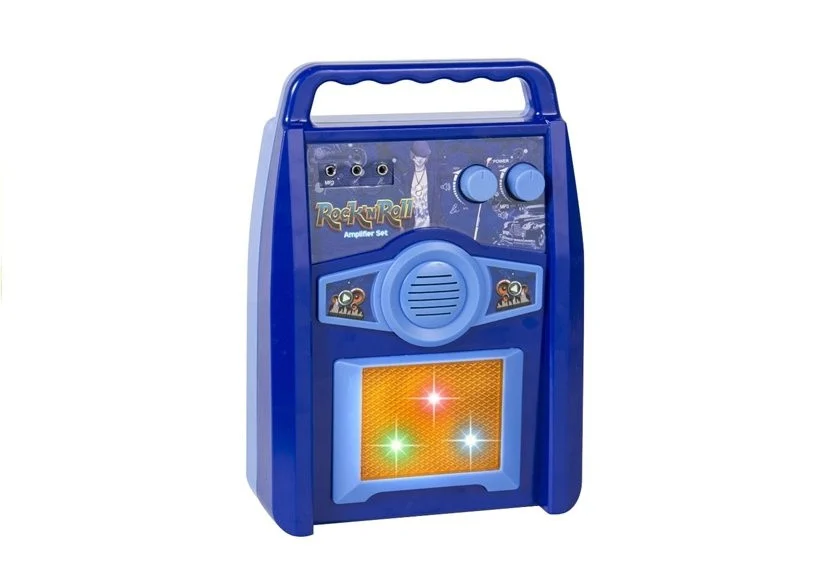 Dječja gitara s pojačalom, mikrofonom i MP3 ulazom_4