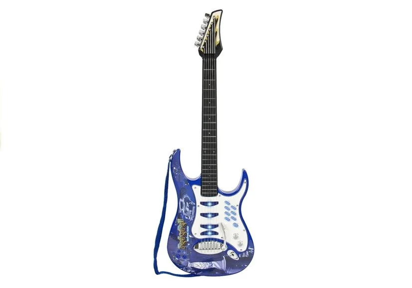 Dječja gitara s pojačalom, mikrofonom i MP3 ulazom_5