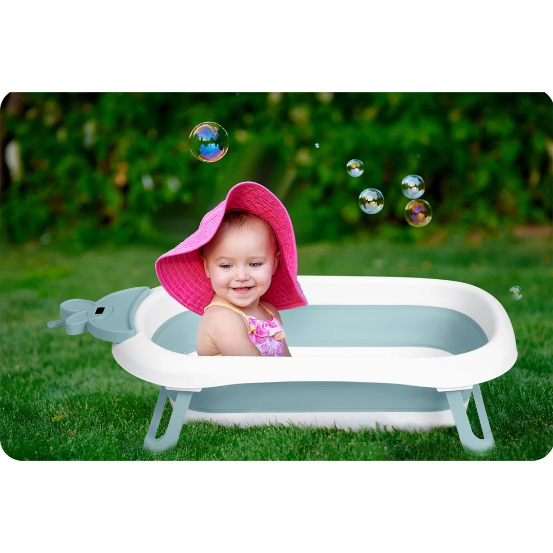 Dječja kada s termometrom Ricokids RK-282 bijelo-plava_11