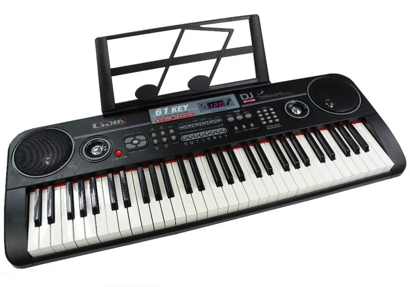 Dječja klavijatura 328-06 s mikrofonom i stalkom za note_2