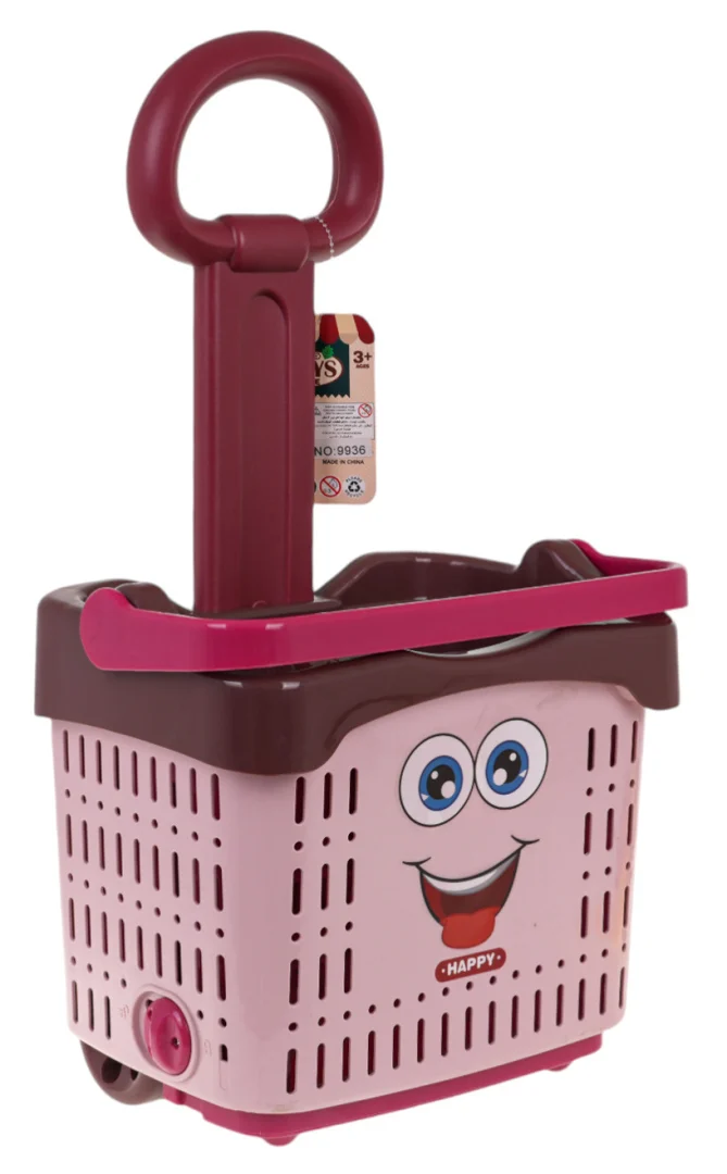 Dječja kolica za shopping crvena + pribor 3+_2