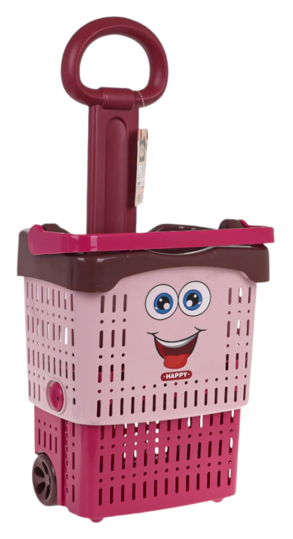 Dječja kolica za shopping crvena + pribor 3+_5