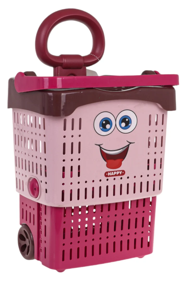 Dječja kolica za shopping crvena + pribor 3+_6