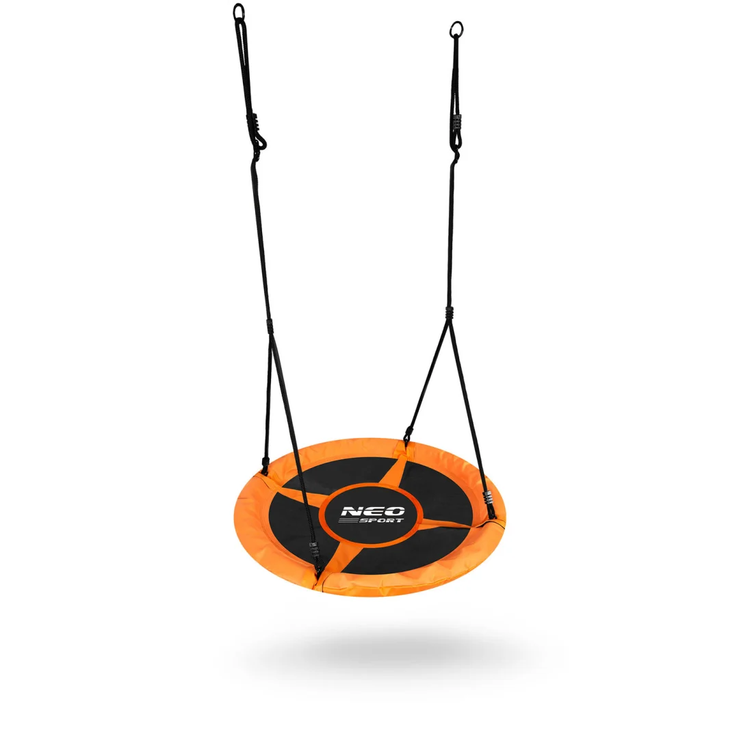 Dječja ljuljačka Neo-Sport Swingo ptičje gnijezdo, Ø 100 cm, crvena, var. 1084_12