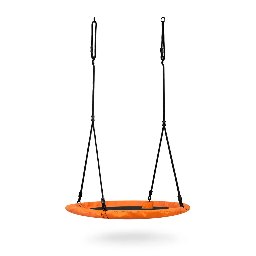 Dječja ljuljačka Neo-Sport Swingo ptičje gnijezdo, Ø 100 cm, crvena, var. 1084_3