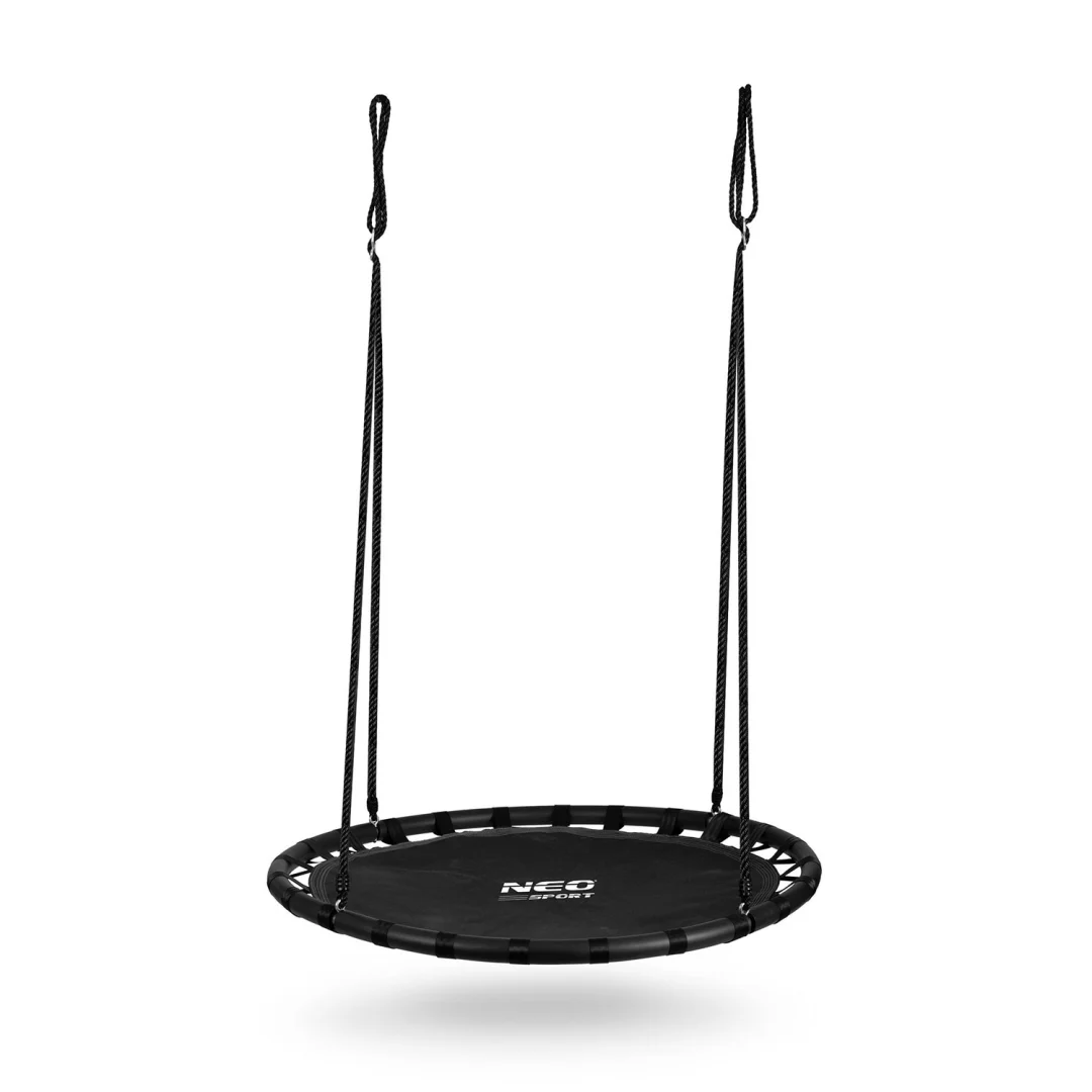 Dječja ljuljačka Neo-Sport Swingo ptičje gnijezdo, Ø 110 cm, crvena_6
