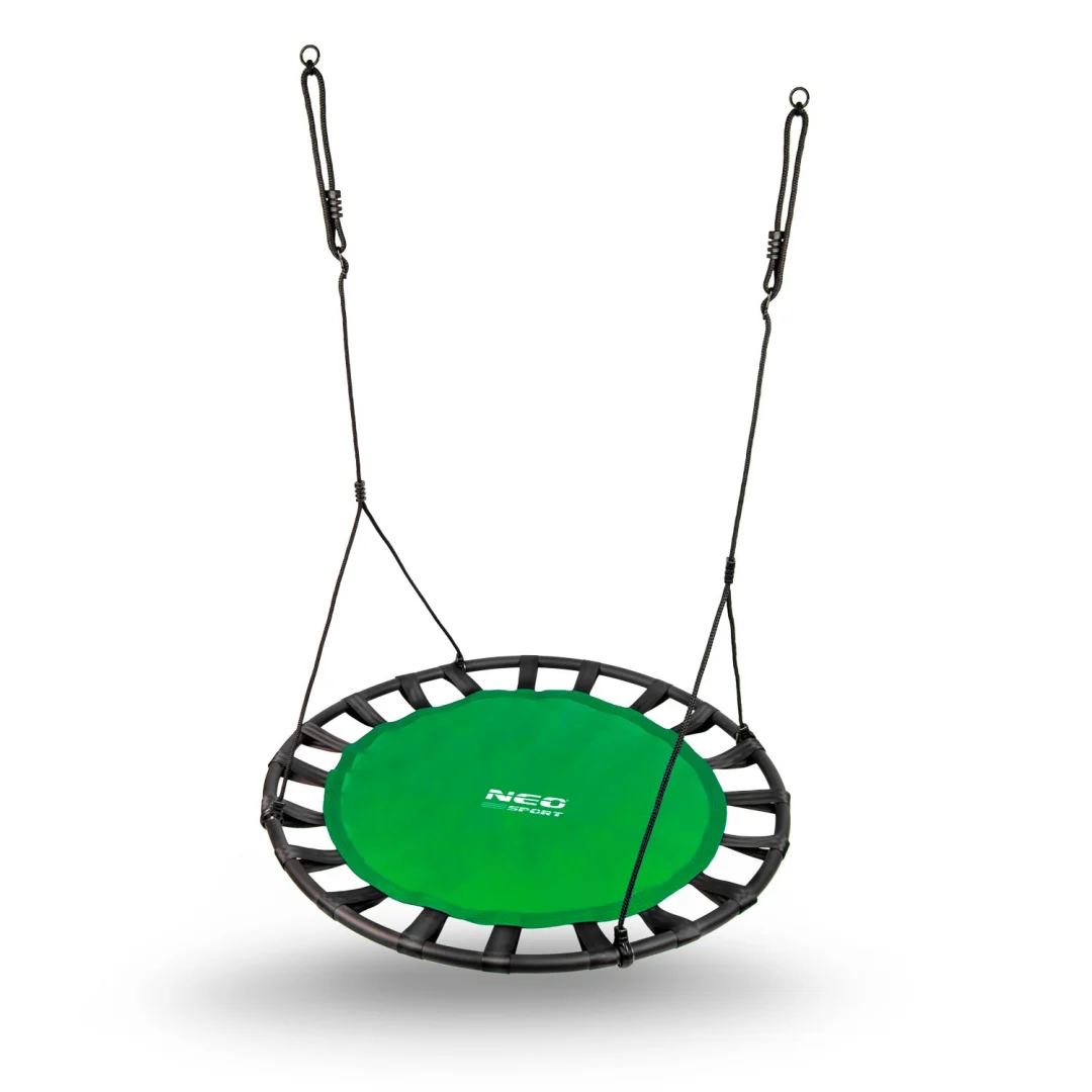 Dječja ljuljačka Swingo XXL ptičje gnijezdo, zelena, Ø 120 cm_5