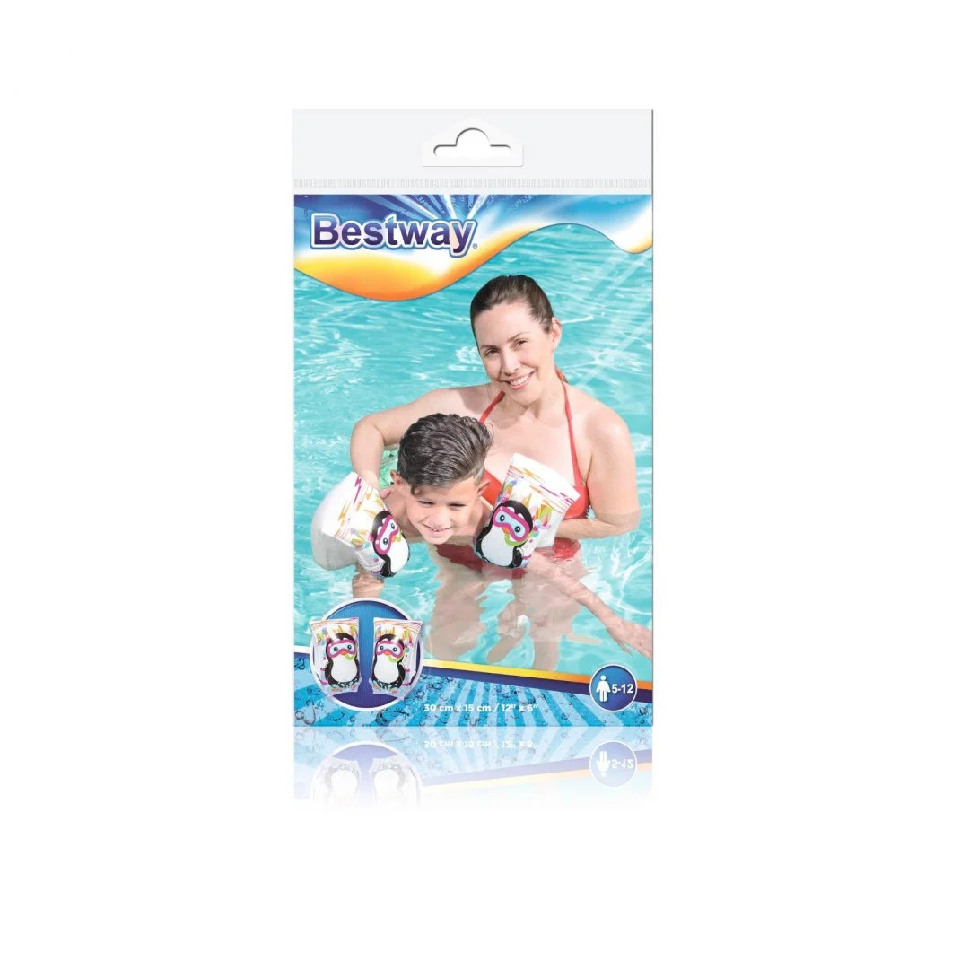 Dječje narukvice za plivanje Penguins BESTWAY 30x15cm_5