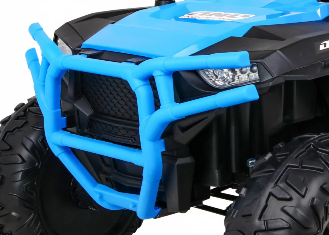 Dječji Buggy Racer plavi + 4x4 pogon + daljinski upravljač + spori start + nosač za prtljagu, plava_11